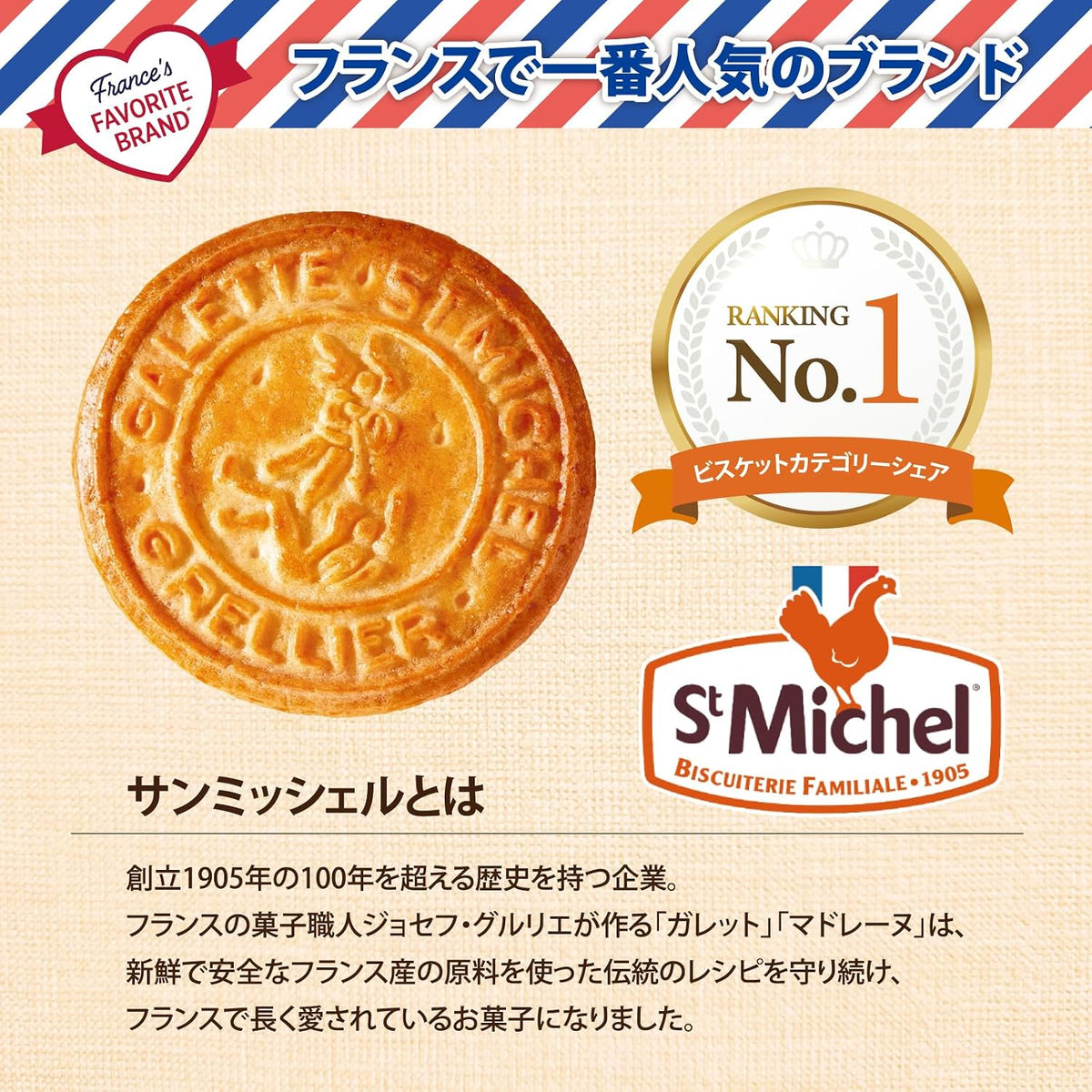 サンミッシェル　ガレット